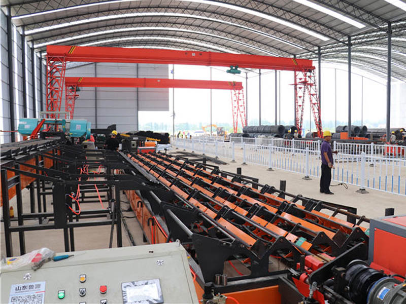 數控鋼筋鋸切套絲生產線